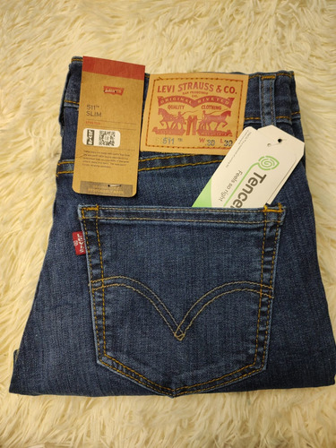 Pantalón Levi's (11) 511 Slim Stretch 30x30 Original 