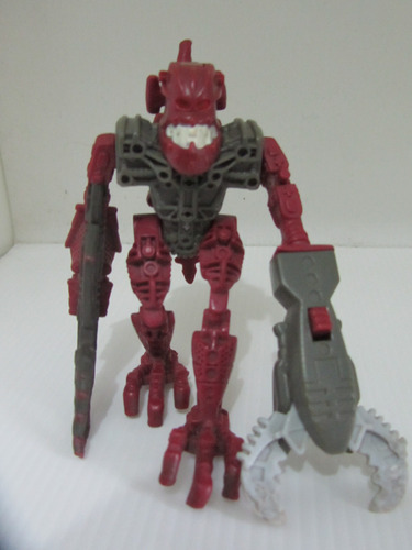 Bionicle 1 Basico Lego Robot Heroe Articulable Accesorios (Usado)