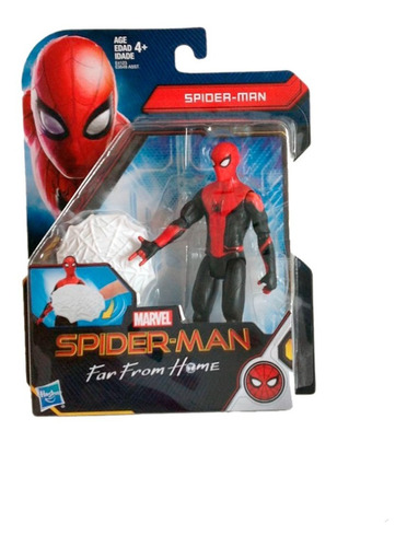 Imagen 1 de 5 de Spiderman Far From Home Traje Combinado Escudo Telaraña
