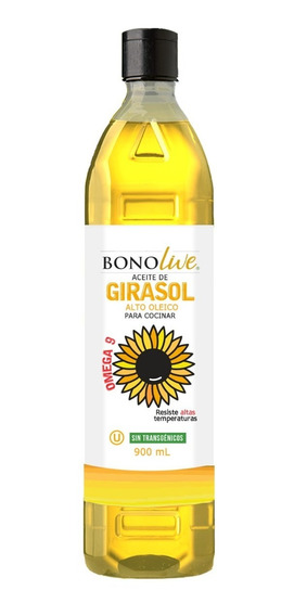 Aceite De Girasol Alto Oleico Bonolive - Sin Gluten | MercadoLibre
