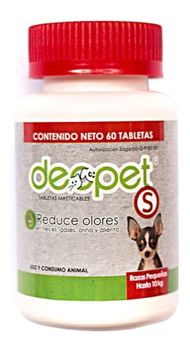 Imagen 1 de 5 de Deopet S Premios Para Perro: Reducen Malos Olores