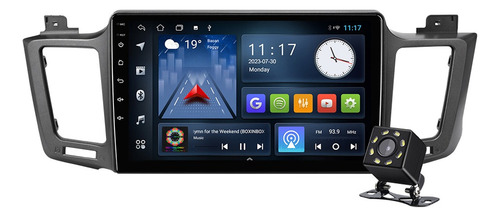 Estéreo Cámara Para Toyota Rav4 2013-2018 Frente Gps Fm Kit