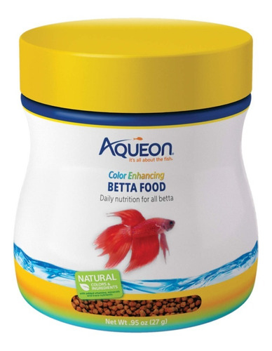 Alimento Para Peces Betta Color  27 Gr 3 Bolsas Importado