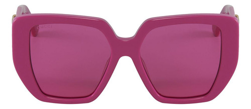 Gucci Gg0956s 006 Square Shape Rosa Gucci Gucci Gucci Gucci Gucci (Usado)