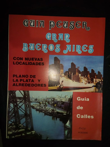Guía Peuser Guía De Calles Gran Buenos Aires Peuser