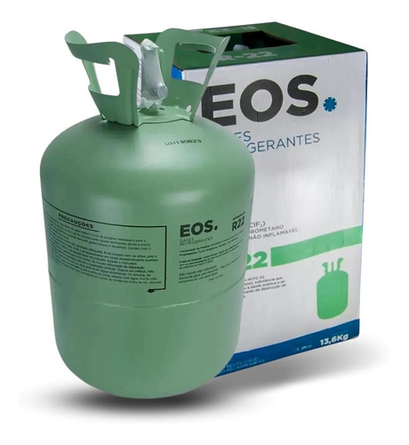 Fluido Refrigerante R-22 Eos 13,6kg Gas