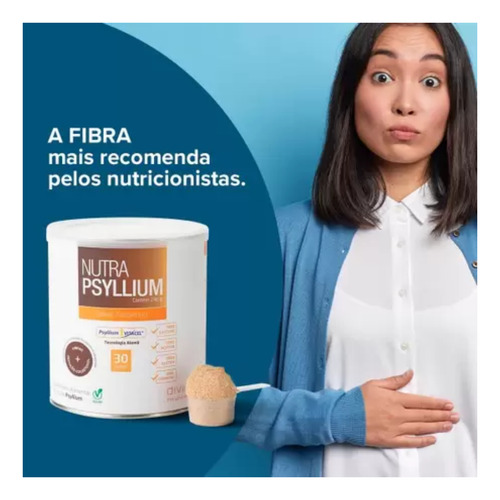 Nutrapsylluim Suplemento Pó Ideal Para Intestino Divinite Tangerina