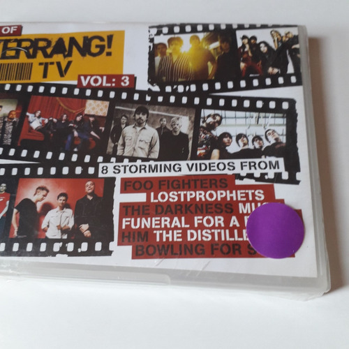 Dvd Best Of Kerrang! Tv Vol.3 Nuevo Y Sellado