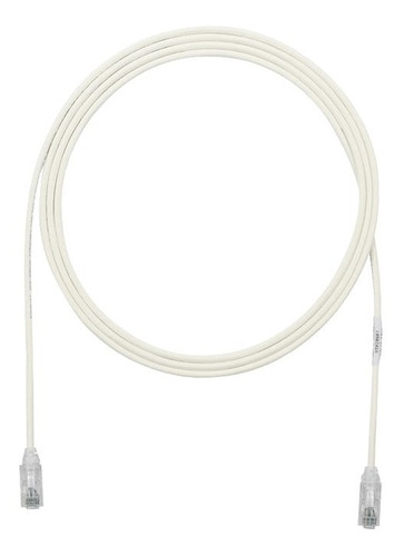 Patch Cord Cable Parcheo Red Utp Categoria 6a 2.1 M  Blanco