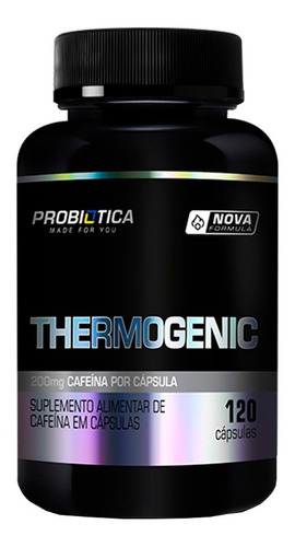 Termogenico Thermogenic 120 Cápsulas - Probiótica Sabor Sem sabor