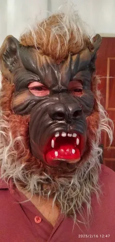 Mascara Del Hombre Lobo (Usado)