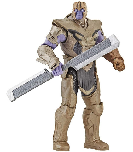 Figura Deluxe Avengers Endgame Thanos 6'' Marvel Hasbro