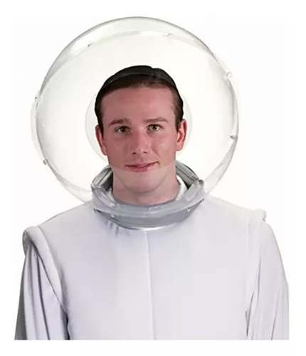 Forum Casco De Astronauta Unisex Para Adultos, Transparente