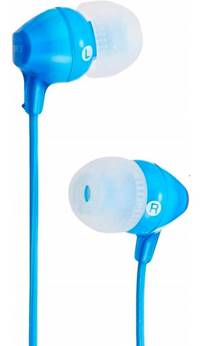 Auriculares In Ear Sony De 9mm Internos Mdr-ex15lp Color Azul