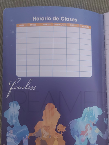 Cuadernos Princesas De Disney