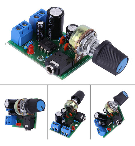 1 X Lm386 Super Mini Amplificador Placa Amplificador 3v-12v