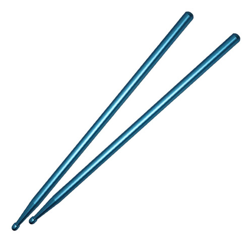 2 Baquetas De Metal Para Hacer Ejercicio, Instrumento Azul