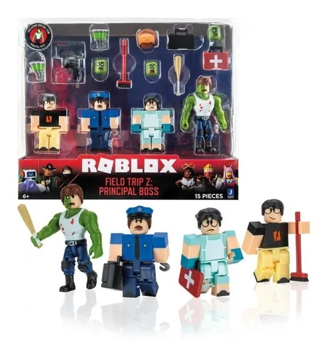 Set Roblox Fielo Incluye 4 Figuras Con Accesorios Originales