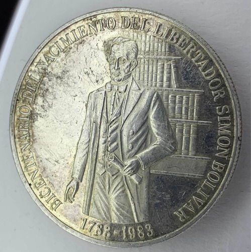 Moneda De Bicentenario Del Libertador 1983 100 Bolívares