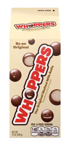 Dulces Whopper Malted Milk Balls 340g Americano