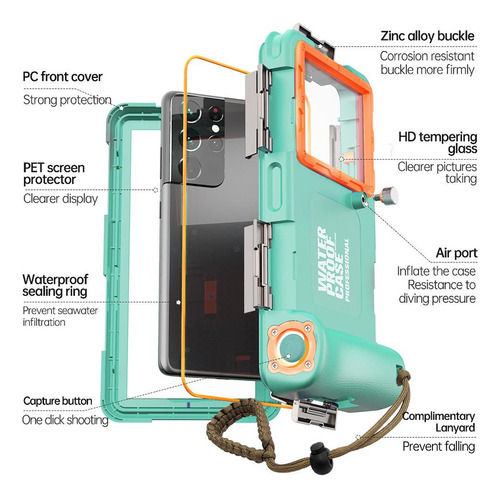 Capa M Para Iphone15/pro/samsung S24 Ultra/s23 Ultra Case