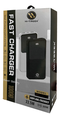 Power Bank Hi-treek 10.000mah Cables Lightning/tipo C