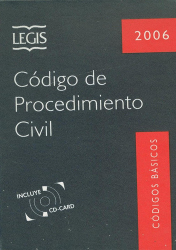 Código De Procedimiento Civil