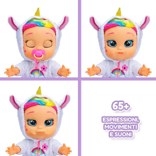 Boneca Interativa Cry Babies First Emotions Dreamy 3+