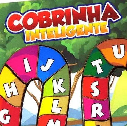 Cobrinha Inteligente Alfabeto - Madeira - Colorido - 83522 - Maninho  Artesanatos - Letras, Números e Memória - Magazine Luiza