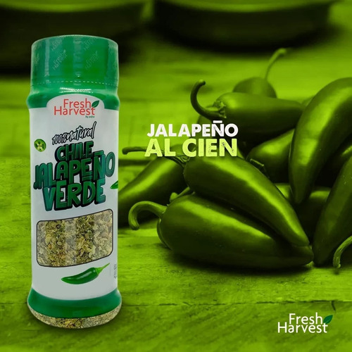 Chile Jalapeño Molido 1 Kg Fresh Harvest