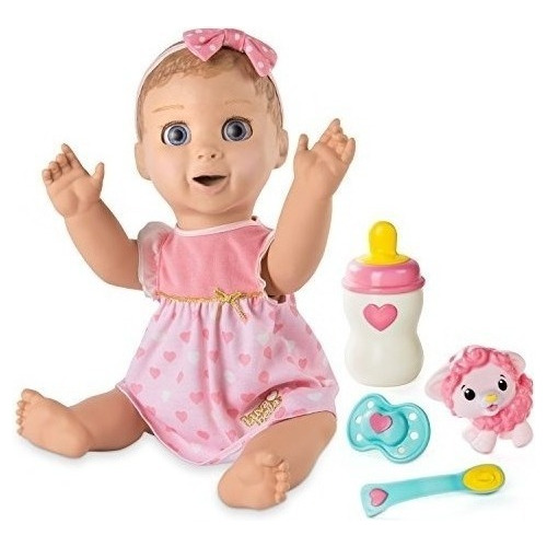 Spinmaster Luvabella - Pelo Rubio - Baby Doll Receptivo Con 