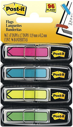 Post-it Flecha Banderas, Surtido De Colores Brillantes, De 1