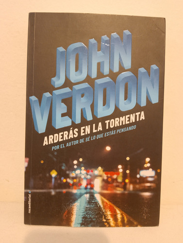 Arderás En La Tormenta - John Verdon - Edición Grande 