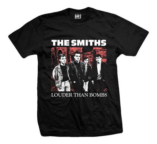 Remera The Smiths  Louder Than Bombs 