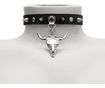 Comprar Gargantilha Punk Rock Gotico Cranio Choker Feminino Colar