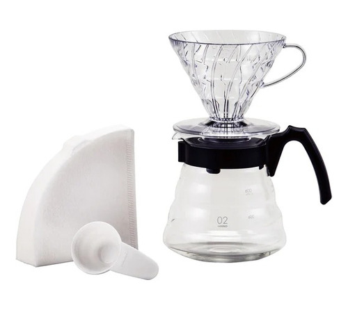 Kit V60 Acrílico Hario