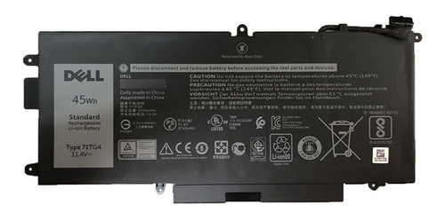 Bateria Dell Original Para Latitude 7389 5289 2-in-1 71tg4