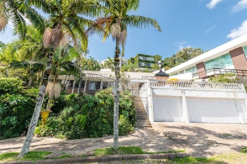 Imagem 3 de 28 de Bela Casa Na Tristeza, Com Linda Vista Para O Guaíba. - Reo430266