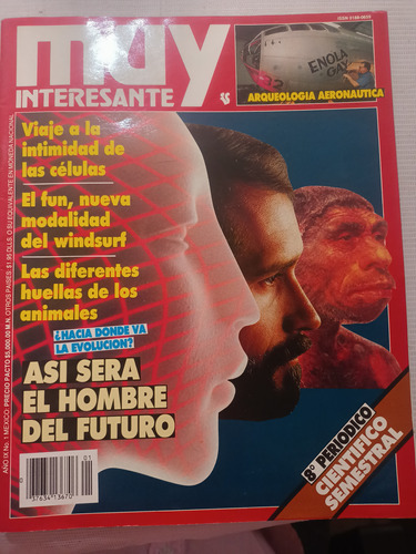 Revista Muy Interesante Año Ix No. 1 Hombre Del Futuro