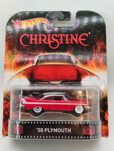 Plymouth Fury Chistine, 1958, Llanta De Goma. Hotwheels.