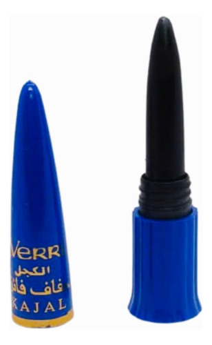 Delineador Crayón Verri Kajal Color Negro Con Acabado Mate