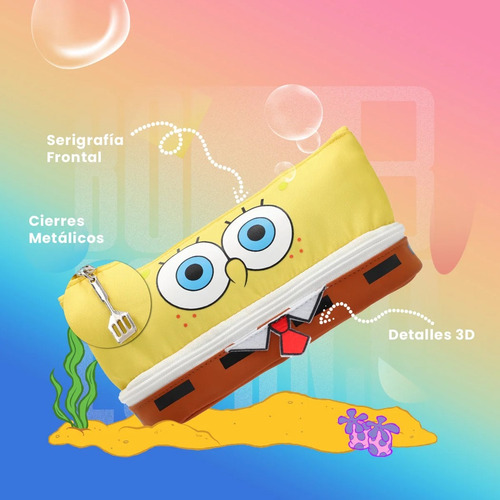 Lapicera Escolar Bob Esponja Bob011pc093a