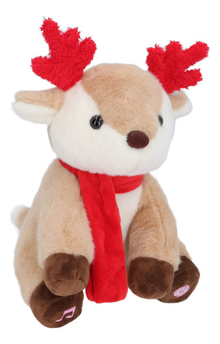Piel De Reno De Peluche Animada Con Forma De Juguete Navideñ