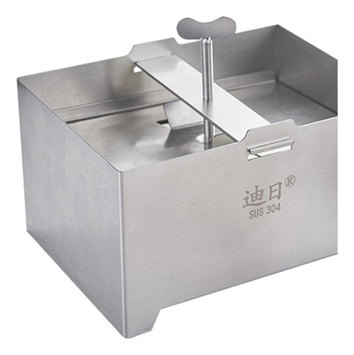 Prensador De Tofu, Prensa De Tofu De Acero 16cmx12cmx9cm