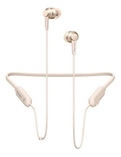 Pioneer In-ear Wireless Headphones, Gold, Se-c7bt(g)