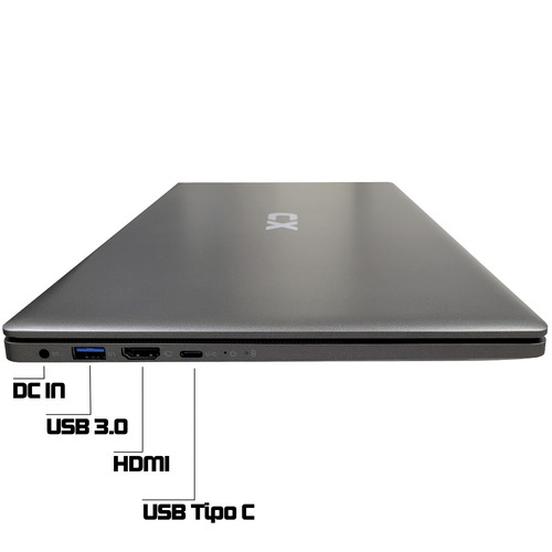 Imagen 6 de 7 de Notebook Cx Cx28000w Iron Gray 14.1 , Amd A9-9400 4gb De Ram 64gb Ssd, Amd Raderon R5 1366x768px Windows 10 Pro
