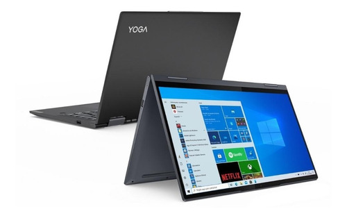 Imagem 1 de 8 de Notebook Lenovo Yoga 7i I5 8gb 256ssd Fhd Wva Multitouch W10