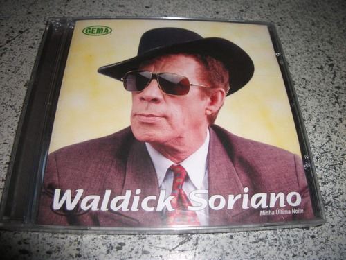 Cd-waldick Soriano-minha Ultima Noite