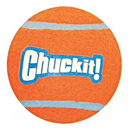 Chuckit! Tennis Ball, Orange, Extra Large, 2-pack