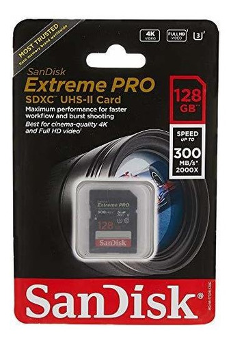 Sdsdxpk Ancin Extreme Pro Memoria Flash 128 Gb Sdxc Uhs 2